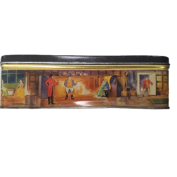 Vintage Tin Box Dulcet Confectionary English Lithograph Ad - Picture 4 of 16